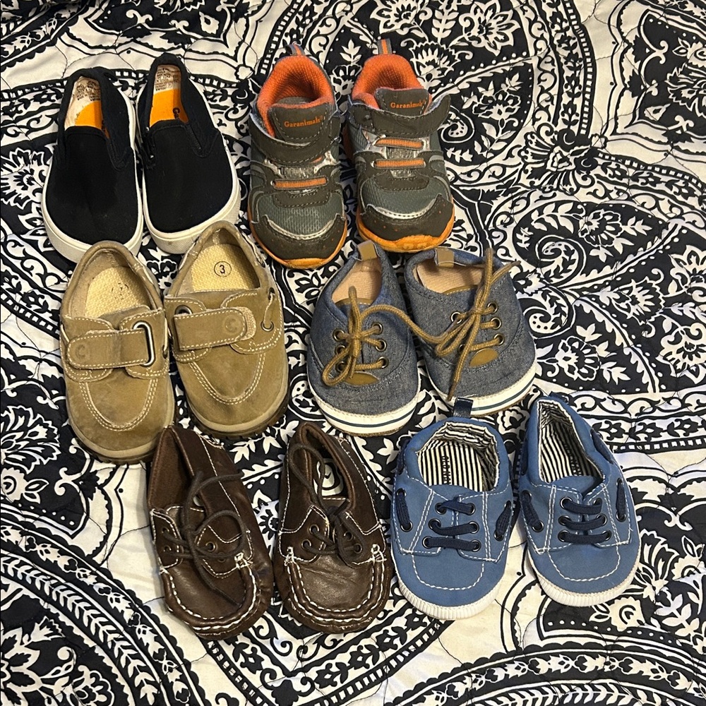 Baby Boy Shoe Bundle Size 3